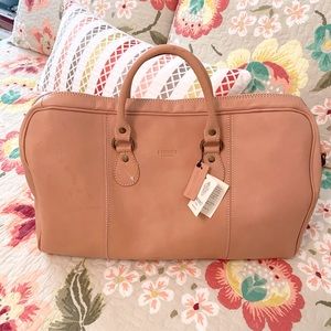 NWT I Medici Firenze Leather Duffel Bag